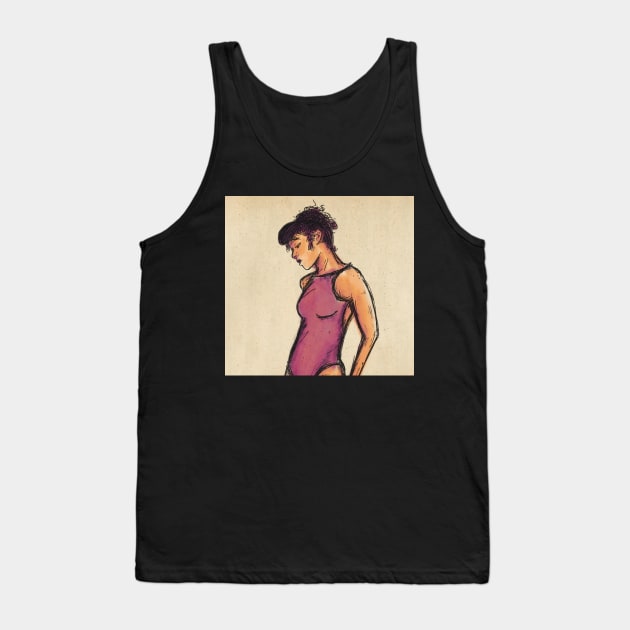 Model Sketch Tank Top by taoistviking